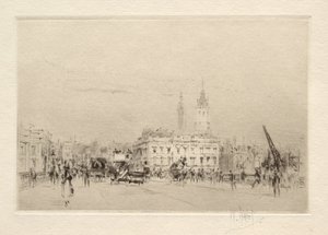 Auf der London Bridge von William Walcot