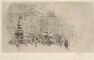 Piccadilly Circus von William Walcot