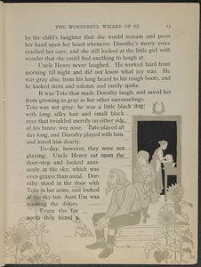 Illustration aus "Der wunderbare Zauberer von Oz" von Lyman Frank Baum von William Wallace Denslow