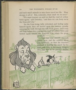 Illustration aus "Der wunderbare Zauberer von Oz" von Lyman Frank Baum