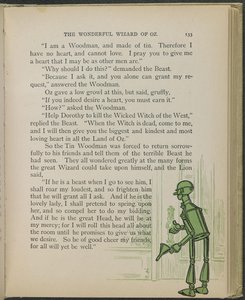 Illustration aus "Der wunderbare Zauberer von Oz" von Lyman Frank Baum von William Wallace Denslow
