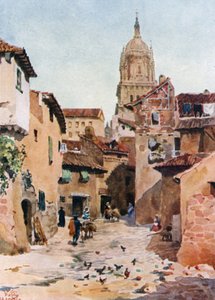 Salamanca, eine alte Straße