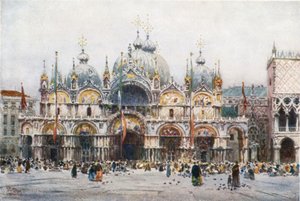 Venedig. St. Markus von William Wiehe Collins