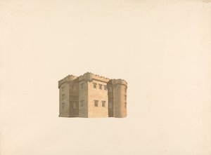 Cluny Castle, Aberdeenshire, Schottland: Perspektive