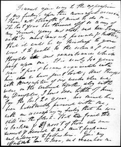Beileidsbrief an Henry Nelson Coleridge zum Tod seines Onkels und Schwiegervaters, Samuel Taylor Coleridge am 25. Juli 1834, 29. Juli 1834