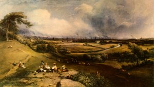 Blick auf Manchester von Higher Broughton, 1835, 1943 von William Wyld