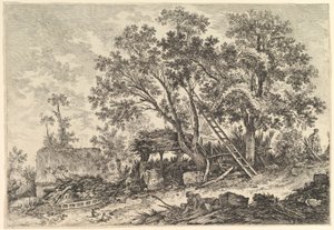 IIe. Vue de Fronville, 18. Jahrhundert von William Wynne Ryland