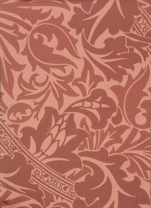Tapetenmusterbuch, vor 1917 von William and Company Morris