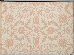 Tapetenmusterbuch, vor 1917 (Druck) von William and Company Morris