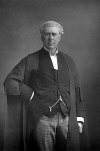 Frank Lockwood 1846-1897, englischer Anwalt und Politiker, 1890