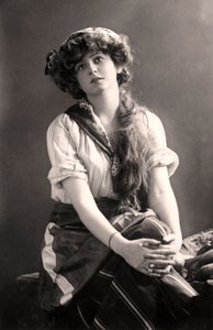 Gabrielle Ray 1883-1973, englische Schauspielerin, frühes 20. Jahrhundert