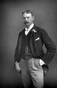 Jerome K. Jerome, englischer Autor, 1893 von William and Daniel Downey