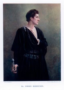 John Forbes-Robertson, britischer Schauspieler und Theatermanager, 1901 von William and Daniel Downey