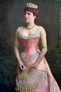 Lillie Langtry 1853-1929, englische Schauspielerin, 1899-1900 von William and Daniel Downey