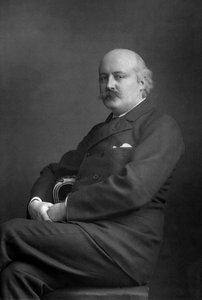 Sir Charles Hubert Hastings Parry 1848-1918, englischer Komponist, 1893 von William and Daniel Downey