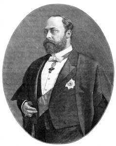 Der Prinz von Wales in seinen Roben als Bencher des Middle Temple, 1900