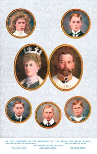 Die königliche Familie, ca. 1935