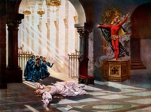 Faust, Akt IV Szene V von William de Leftwich Dodge