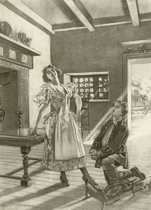 Marta, Akt III Szene VI von William de Leftwich Dodge