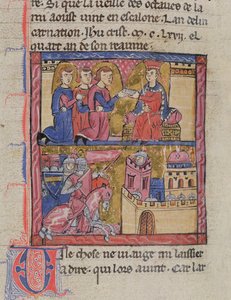 Der byzantinische Kaiser schließt 1168 ein Bündnis mit Jerusalem zur Kontrolle Ägyptens von William of Tyre