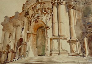 568 10 Uhr Schatten, S. Giorgio, Modica von Wilson Clive