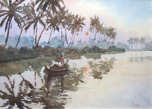 813 Mankotta Sonnenaufgang