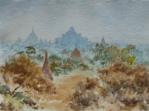927 Bagan Sonnenaufgang