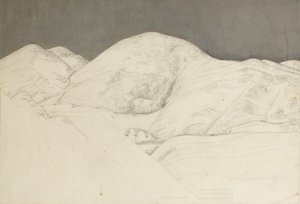 Landschaftsstudie für Santisima Trinita, ca. 1924 von Winifred Knights
