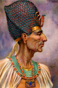 Ramses II., altägyptischer Pharao der 19. Dynastie, 13. Jahrhundert v. Chr., 1926