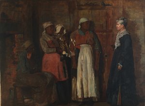 Ein Besuch der alten Herrin von Winslow Homer