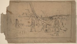 Vorrücken der Schützenlinie von Winslow Homer
