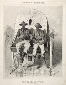 Kampagnenskizzen: Der Gepäckzug von Winslow Homer