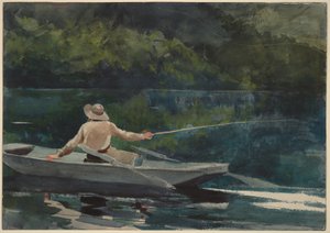 Casting, Nummer Zwei von Winslow Homer