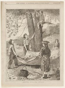 Kastaniensammeln von Winslow Homer