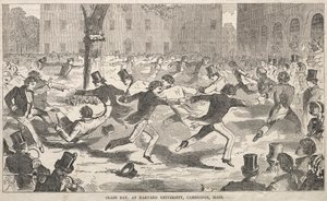 Class Day an der Harvard University, Cambridge, Massachusetts, 1858