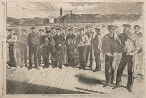 Besatzung der United States Steam-Sloop Colorado, eingeschifft in Boston, Juni 1861