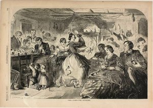 Herbstspiele—das Apfel-Bee von Winslow Homer