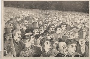 Feuerwerk in der Nacht des 4. Juli, 1868 von Winslow Homer