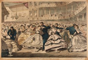 Großer russischer Ball in der Musikakademie - 5. Nov. 1863