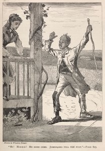 Hi! H-O-O-O! Er ist gekommen. Jumboloro sagt es dir zuerst., 1869 von Winslow Homer