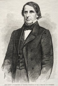 Hon. Elihu B. Washburne, Vorsitzender des Handelsausschusses von Illinois von Winslow Homer