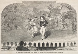 Die kleine Angelina und Miss C. Thompson im Boston Museum von Winslow Homer