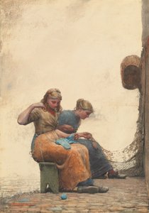 Netze flicken, 1882