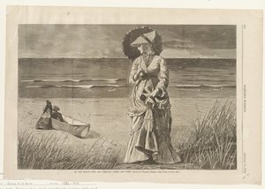 Am Strand - Zwei sind Gesellschaft, drei sind keiner von Winslow Homer