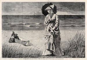Am Strand - Zwei sind Gesellschaft, drei sind keiner von Winslow Homer