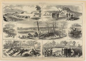 Unsere Armee vor Yorktown, Virginia von Winslow Homer