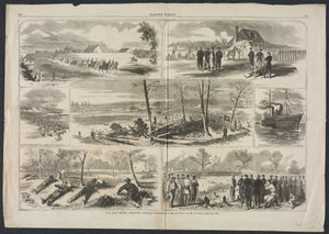 Unsere Armee vor Yorktown, Virginia von Winslow Homer