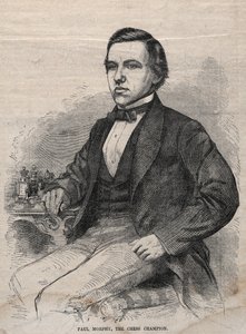 Paul Morphy, der Schachmeister, 1859 von Winslow Homer