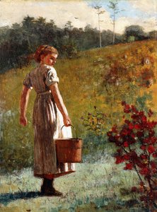 Rückkehr vom Frühling, 1874 von Winslow Homer