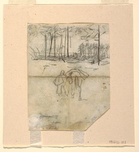 Soldat führt ein Packpferd von Winslow Homer